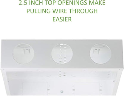 Legrand - OnQ 14 Inch Cable Management, In-Wall 20-Gauge Media Box, Structured - Image 7