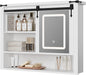 QUW 31" Farmhouse Bathroom Wall Cabinet, Bathroom Medicine Cabinets by QUW