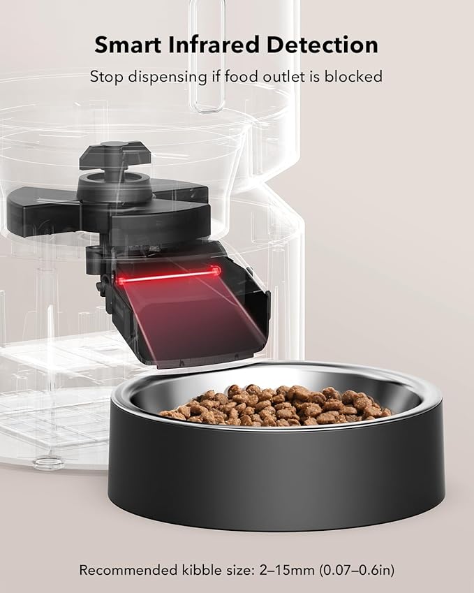 PETLIBRO Automatic Cat Feeder – 3L Programmable Pet Food Dispenser - Image 6