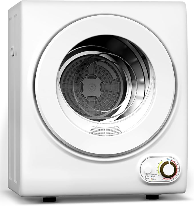 110V Portable Dryer – 850W Compact Clothes Dryer by Feelfunn