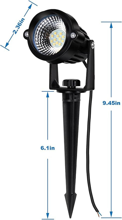 Motrackcao 20 Pack 12W Dimmable LED Landscape Lights, IP67 Waterproof Landscape - Image 6