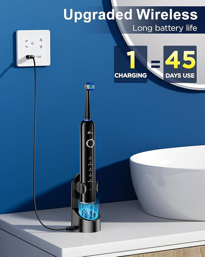 Rtauys Rotating Electric Toothbrush - Image 5