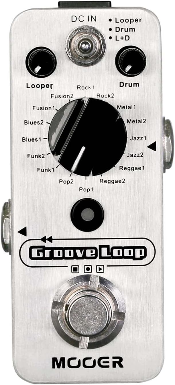 MOOER Groove Loop drum machine by MOOER