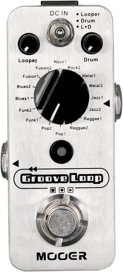 MOOER Groove Loop drum machine by MOOER