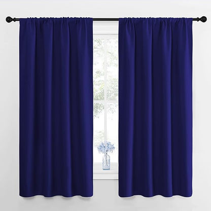 NICETOWN Kitchen Curtains, Short Blackout Curtains & Drapes, Thermal Insulated by NICETOWN