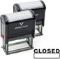 Basic Closed Self Inking Rubber Stamp by Vivid+Stamp