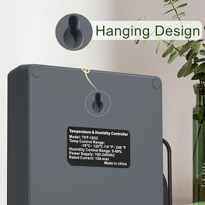 Dual Probe Temperature & Humidity Controller, Independent Sensors - Image 2