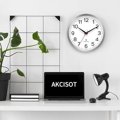 AKCISOT Atomic 10 Inch Wall Clock Analog Clocks - Image 6