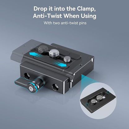 SMALLRIG DSLR and Mirrorless Quick Release Clamp and Plate - Image 4