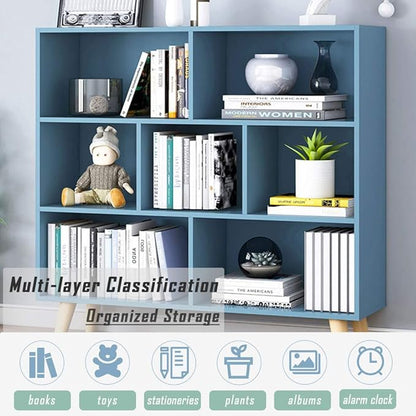 IOTXY Wooden Open Shelf Bookcase - Image 6