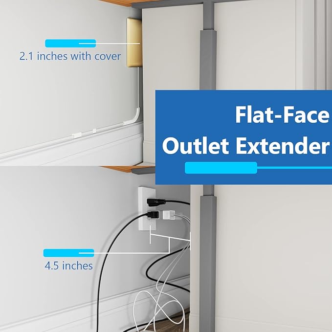 LIDER Flat-Face Outlet Extender - Image 2