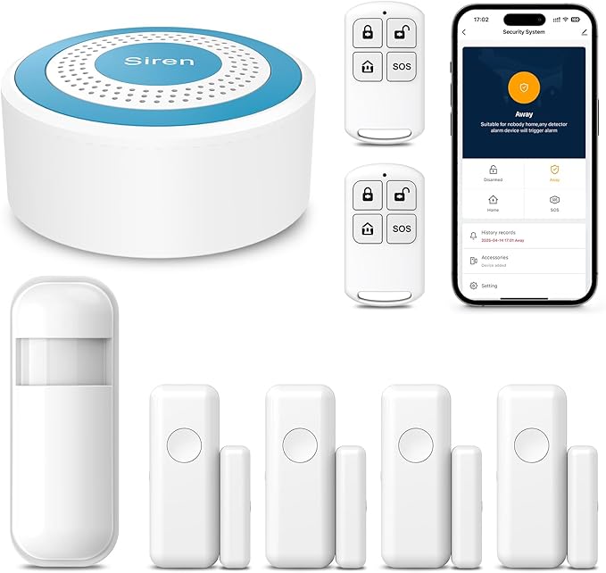 PGST Wifi Home Alarm System, Smart Home Security Systems by PGST