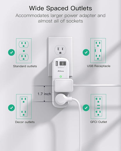 PD30W USB Outlet Extender Surge Protector - - Image 4