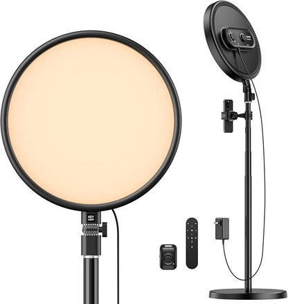 Weilisi Large Ring Light with 79" Stand, 6500K Professional Full-Screen Big - Image 8