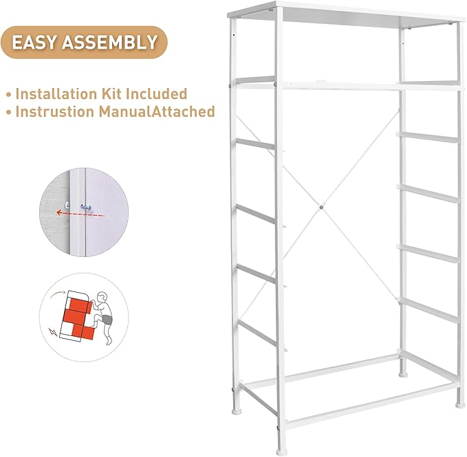 Mifuro Tall Dresser for Bedroom, Vertical Storage Organizer Tower - Image 9