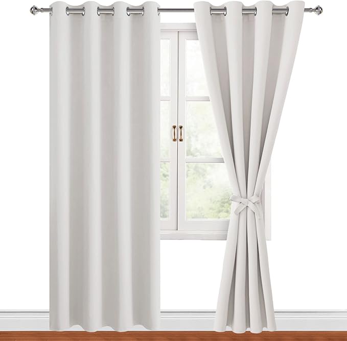 Hiasan Blackout Curtains for Bedroom, 52 x 96 Inches Long by Hiasan