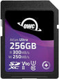OWC Atlas Ultra 256GB SDXC UHS-II V90 Media Card by OWC