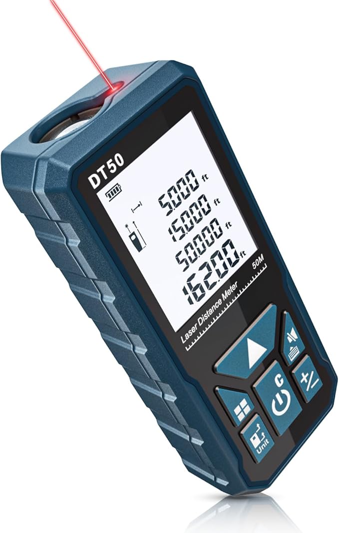 Laser Measure, DTAPE 165 Ft Digital Laser Distance Meter, Upgraded - Image 9