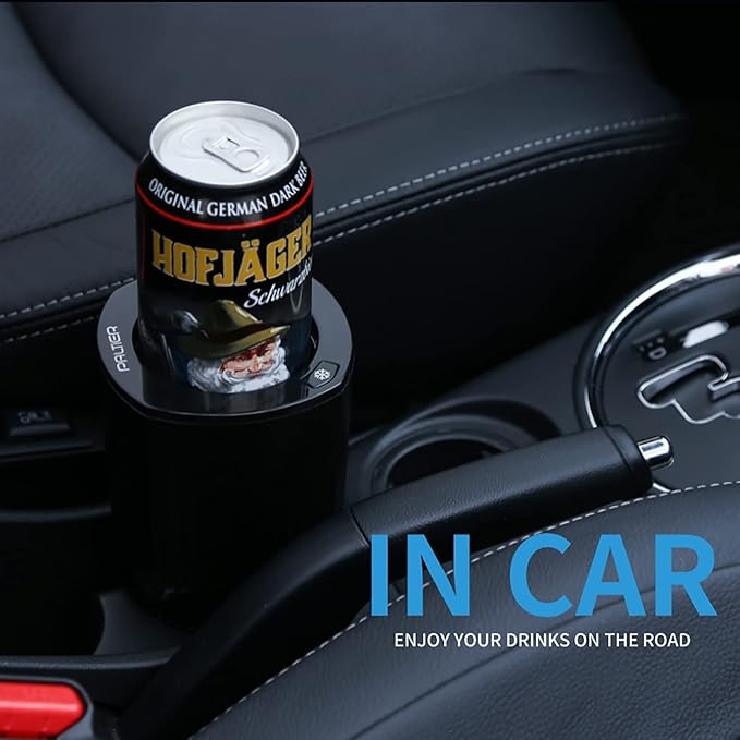 Car Cup Holder 2-in-1 Coffee Warmer Drink Cooler Smart Car Tumbler Holder Gift - Image 6