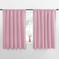 NICETOWN Blackout Curtains for Bedroom, Rouge Pink, 1 Pair, 62 by 63-inch by NICETOWN