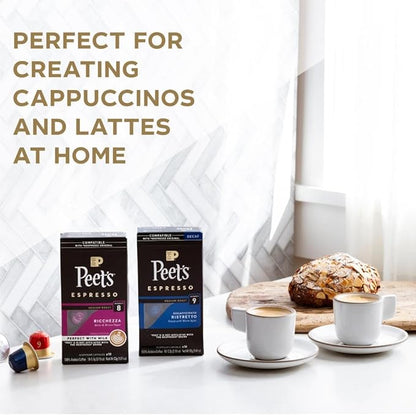 Peet's Coffee, Medium Roast Espresso Capsules, Compatible - Image 5
