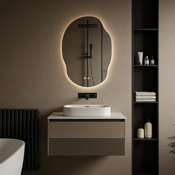 Asymmetrical Bathroom Mirror - Image 2