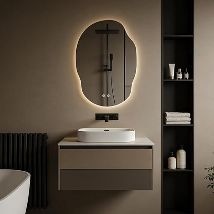 Asymmetrical Bathroom Mirror - Image 2