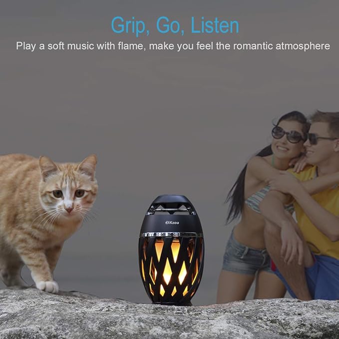 LED Flame Outdoor Table Lamp Torch Table Lamp - Image 5