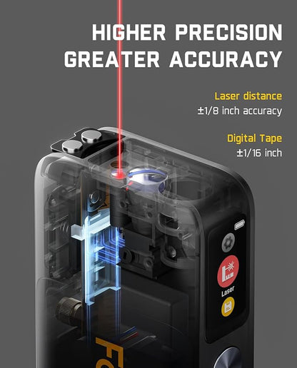 Fanttik A10 Pro 2-in-1 Digital Laser Tape Measure - Image 4