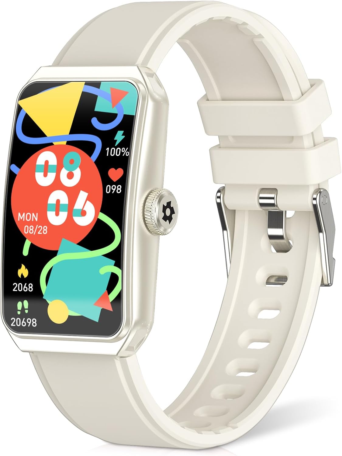 fitness tracker, step counter with 24/7 heart rate, main product view