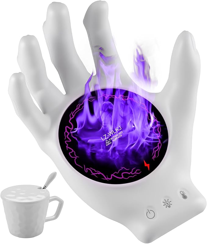 Devil's Hand Heating Mug Warmer Set by Unknown