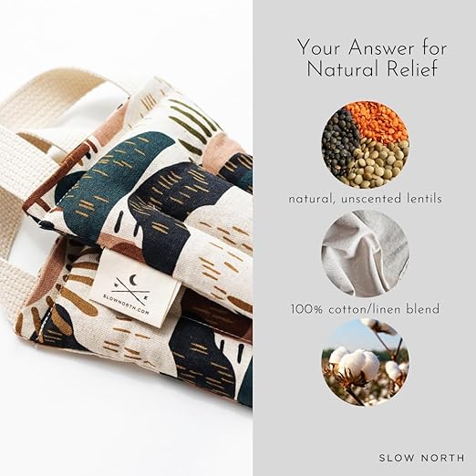 Slow North Hot & Cold Neck Shoulder Wrap: Natural Relief from Shoulder and Neck - Image 2