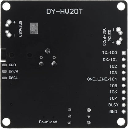 DiGiYes 20W Voice Playback Module DC 6-35V 24-bit DAC Output Support TF Card - Image 3