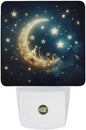 Moon and Starry Sky Night Light, Plug into Wall Decor Nightlights by Unknown