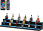 VEVOR LED Lighted Liquor Bottle Display Shelf, 3 Tiers 60 Inches, Supports USB by VEVOR