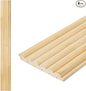 Art3d 4 Pc 96"x5.7" Wood Slat Wall Panel by Art3d