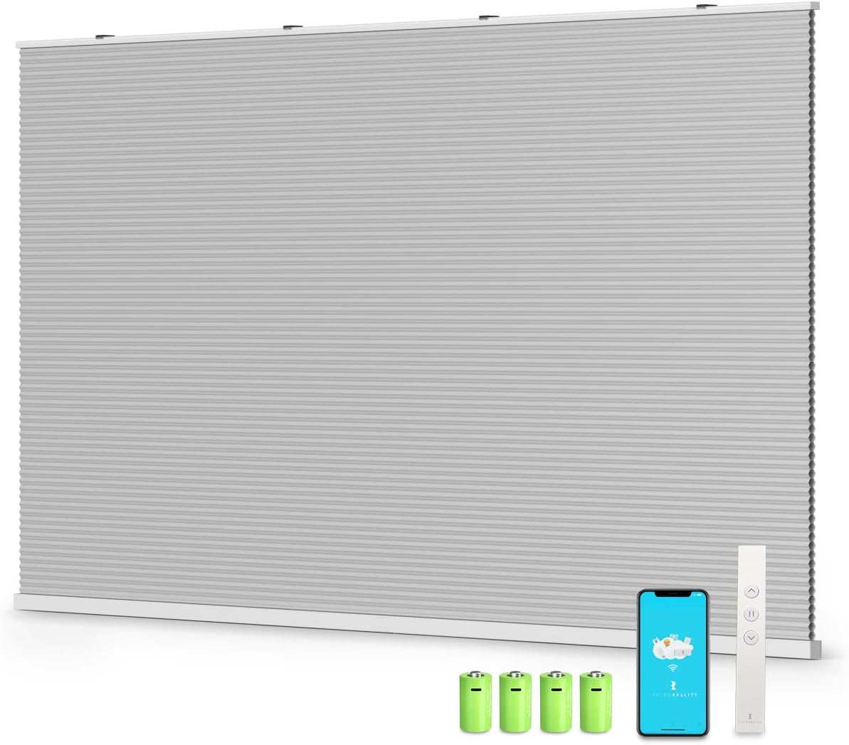 thirdreality zigbee smart blind gen2, motorized 100% blackout, main product view