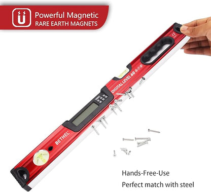 24 inch Digital Magnetic Level, Digital Smart Torpedo Level Tool - Image 6
