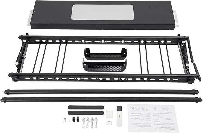 banborba Electric Retractable Airing Rack, Ceiling Mounted Clothes Drying Rack - Image 9
