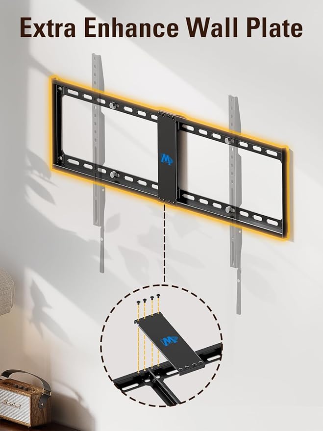 Mounting Dream Fixed TV Wall Mount, Low Profile Wall Mount Bracket - Image 7