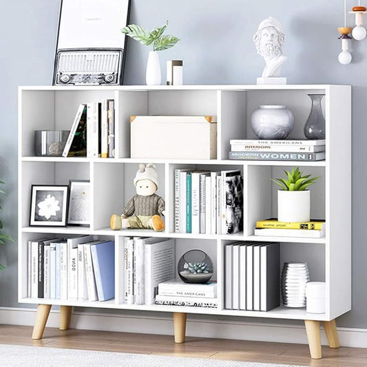 IOTXY Wooden Open Shelf Bookcase by IOTXY