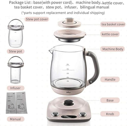 Bar 1.8L Health- Care Beverage Tea Maker and Kettle YSH-C18R1, Durable 316 - Image 6