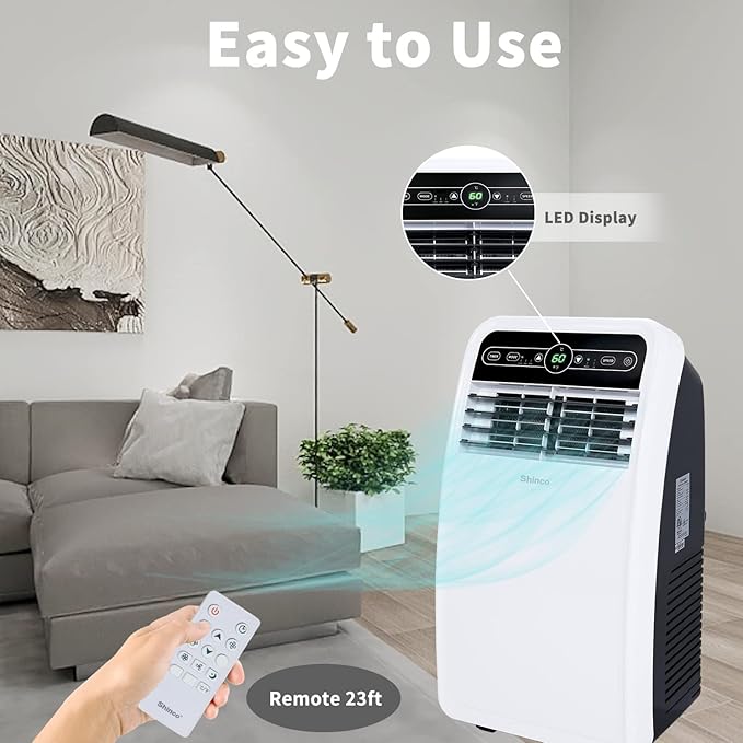 Shinco 8, 000 BTU Portable Air Conditioner, AC Unit - Image 5
