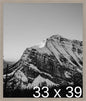 Frame It Easy 33 x 39 Rustic Gray Wood Frame by FrameItEasy