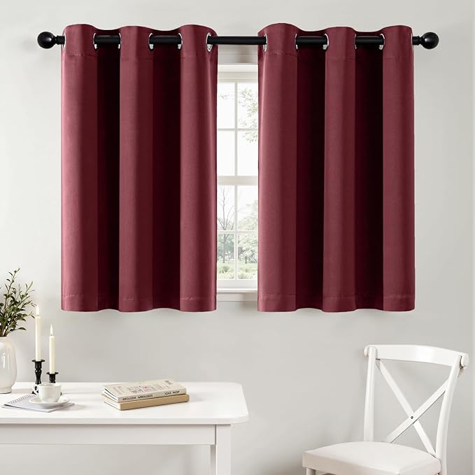 MIULEE Short Curtains for Windows by MIULEE
