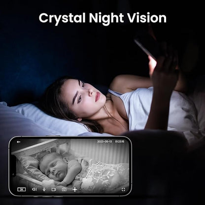 Cinnado Security Camera Indoor-2K 360° WiFi Cameras - Image 4