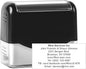 XX-Large Size Custom Self-Inking Stamp Customized Return Address Stamp by Aprilzoth