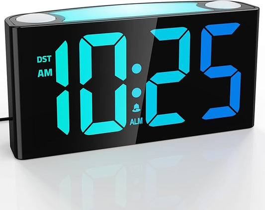Mesqool Digital Alarm Clock for Bedrooms by Mesqool