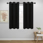 Easy-Going Blackout Curtains for Bedroom, Solid Thermal Insulated Grommet and by Easy-Going