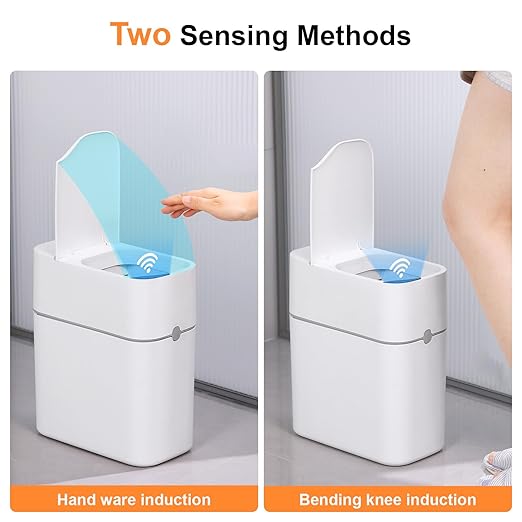 MUEE Automatic Motion Sensor Bathroom Trash Can - Image 5